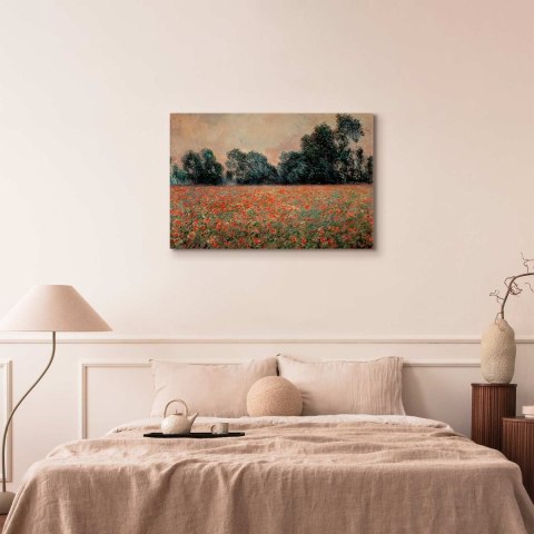 Obraz - Claude Monet - Pole dzikich maków 30x20 Standard