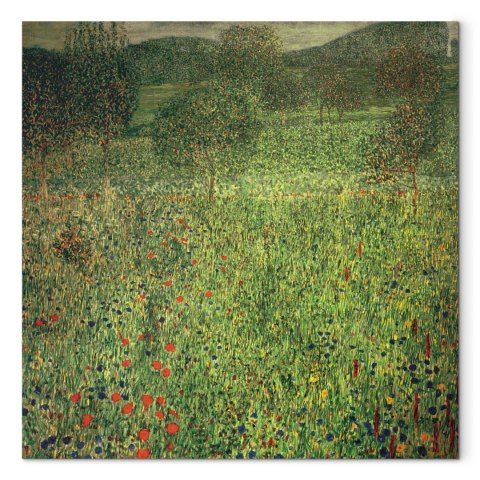 Obraz - Gustav Klimt - Ogród 40x40 Standard