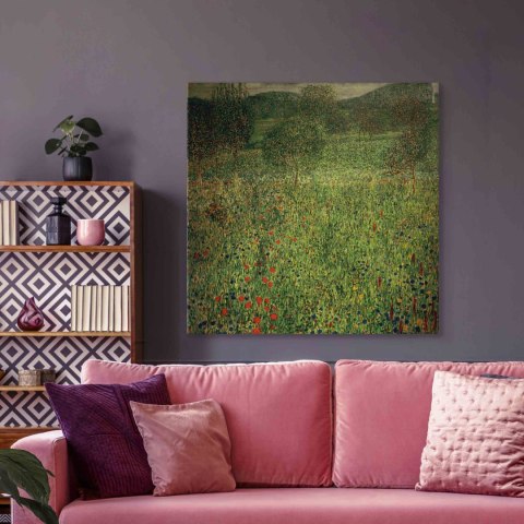 Obraz - Gustav Klimt - Ogród 60x60 Standard