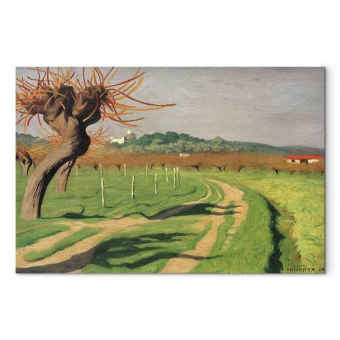 Obraz - Félix Vallotton - Dolina Cagne 60x40 Na płótnie włoskim