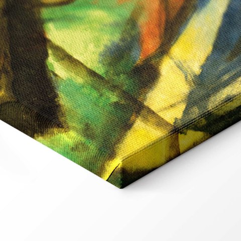 Obraz - Franz Marc - Tyrol 40x40 Na płótnie włoskim