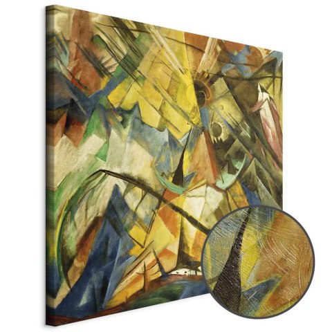 Obraz - Franz Marc - Tyrol 40x40 Premium Print