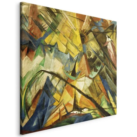 Obraz - Franz Marc - Tyrol 40x40 Standard