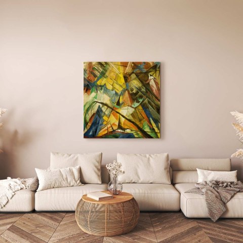 Obraz - Franz Marc - Tyrol 40x40 Standard