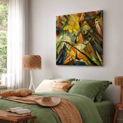 Obraz - Franz Marc - Tyrol 40x40 Standard