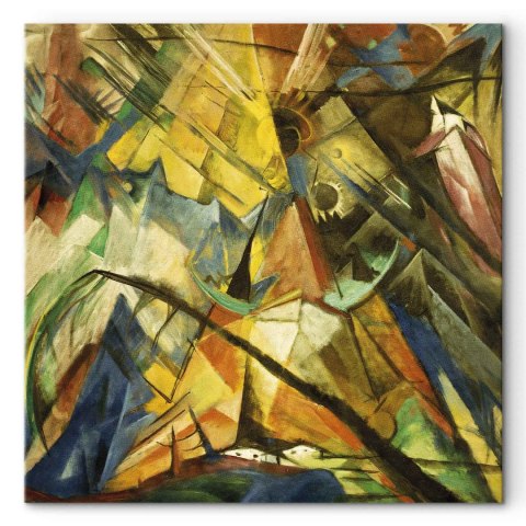 Obraz - Franz Marc - Tyrol 60x60 Standard