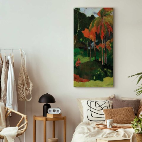 Obraz - Paul Gauguin - Mahana maa I 30x60 Na płótnie włoskim