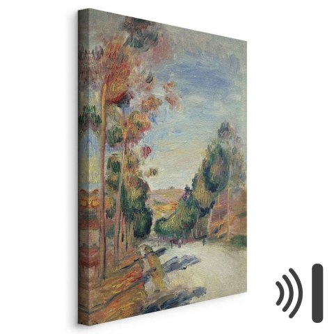 Obraz - Pierre-Auguste Renoir - Krajobraz Essoyes 20x30 Akustyczny