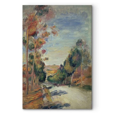 Obraz - Pierre-Auguste Renoir - Krajobraz Essoyes 20x30 Na płótnie włoskim