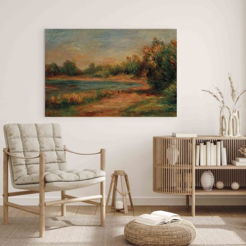 Obraz - Pierre-Auguste Renoir - Paysage à Guernesey 60x40 Na płótnie włoskim