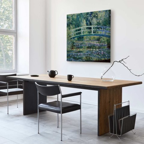 Obraz - Claude Monet - Mostek w Giverny 40x40 Standard