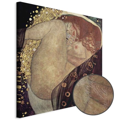 Obraz - Gustav Klimt - Dana 40x40 Premium Print