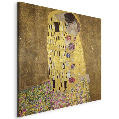 Obraz - Gustav Klimt - Pocałunek 60x60 Standard