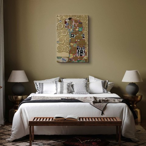 Obraz - Gustav Klimt - Spełnienie 60x90 Standard
