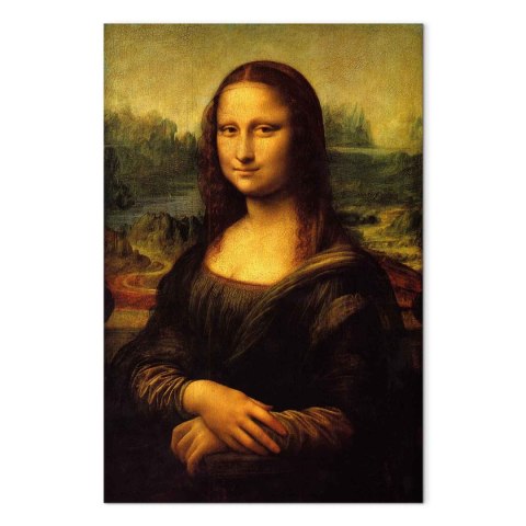 Obraz - Leonardo da Vinci - Mona Lisa 20x30 Na płótnie włoskim