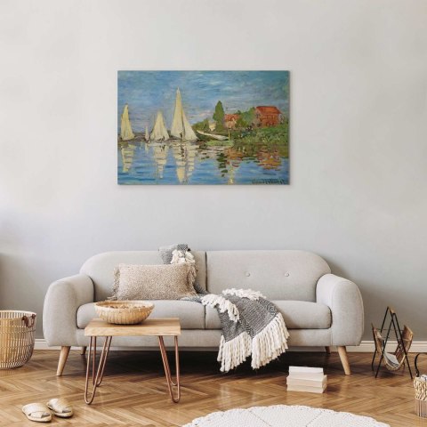 Obraz - Claude Monet - Regaty w Argenteuil 90x60 Standard
