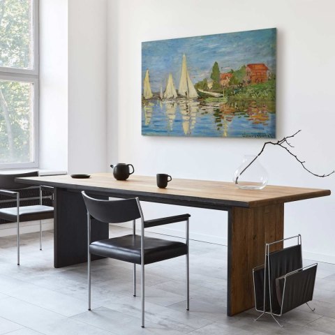 Obraz - Claude Monet - Regaty w Argenteuil 90x60 Standard