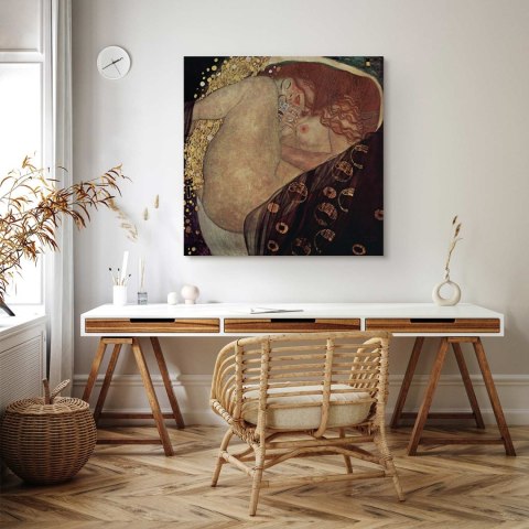 Obraz - Gustav Klimt - Dana 60x60 Standard
