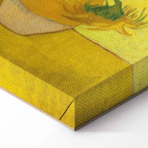 Obraz - Vincent van Gogh - Martwa natura: wazon z piętnastoma słonecznikami 20x30 Akustyczny