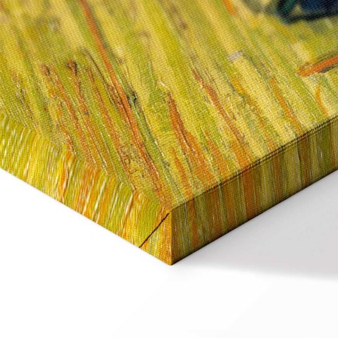 Obraz - Vincent van Gogh - Nocna kawiarnia 30x20 Na płótnie włoskim