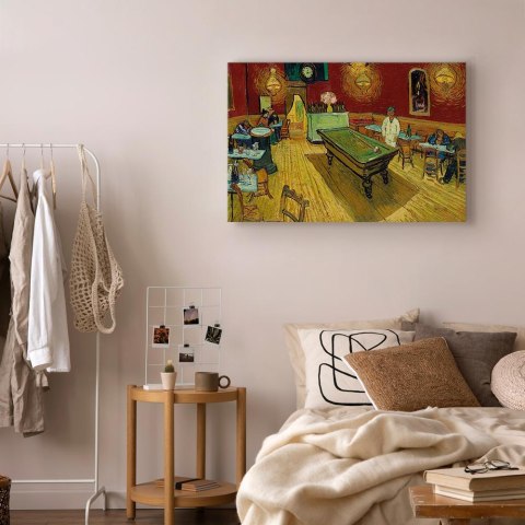 Obraz - Vincent van Gogh - Nocna kawiarnia 30x20 Premium Print