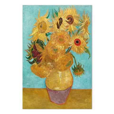 Obraz - Vincent van Gogh - Słoneczniki II 20x30 Na płótnie włoskim