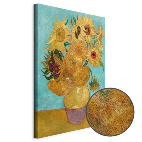 Obraz - Vincent van Gogh - Słoneczniki II 20x30 Premium Print