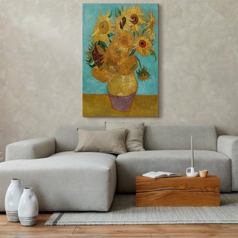 Obraz - Vincent van Gogh - Słoneczniki II 20x30 Premium Print