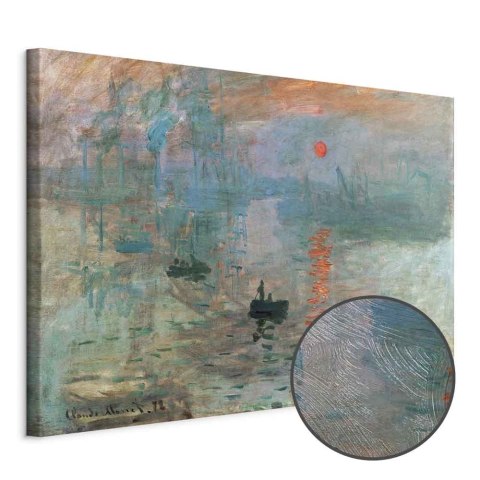 Obraz - Claude Monet - Impresja, wschód słońca 30x20 Premium Print