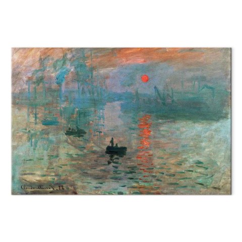 Obraz - Claude Monet - Impresja, wschód słońca 60x40 Standard