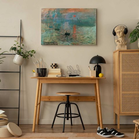 Obraz - Claude Monet - Impresja, wschód słońca 60x40 Standard