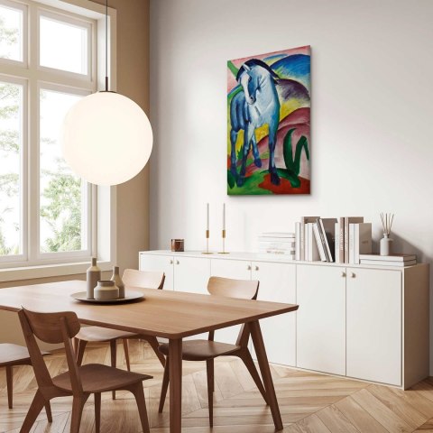 Obraz - Franz Marc - Niebieski koń 20x30 Na płótnie włoskim