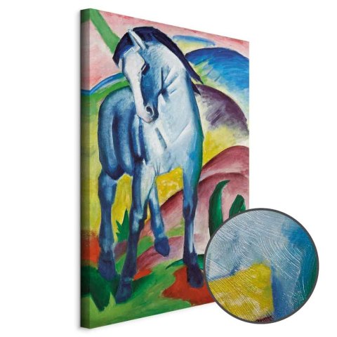 Obraz - Franz Marc - Niebieski koń 20x30 Premium Print