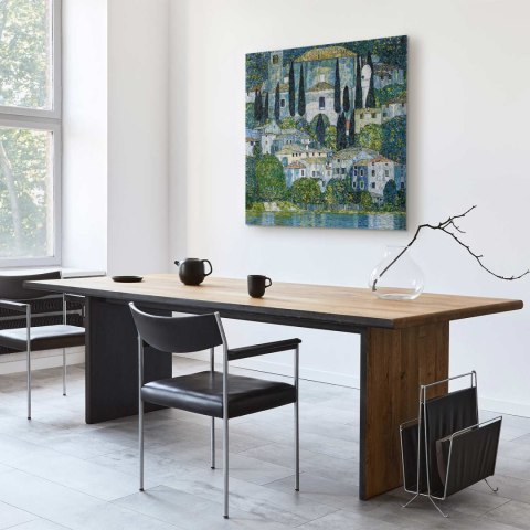 Obraz - Gustav Klimt - Kościół w Cassone 40x40 Premium Print