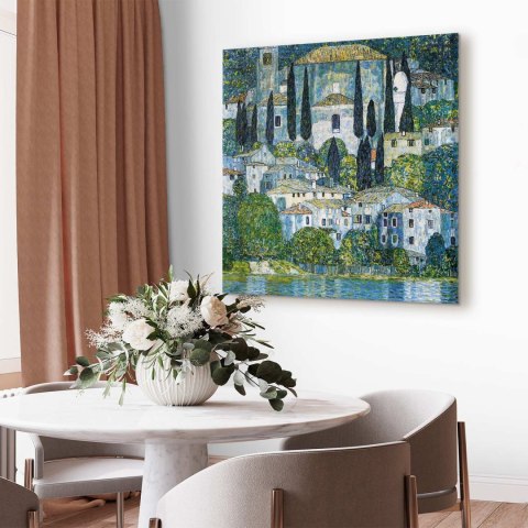 Obraz - Gustav Klimt - Kościół w Cassone 60x60 Standard