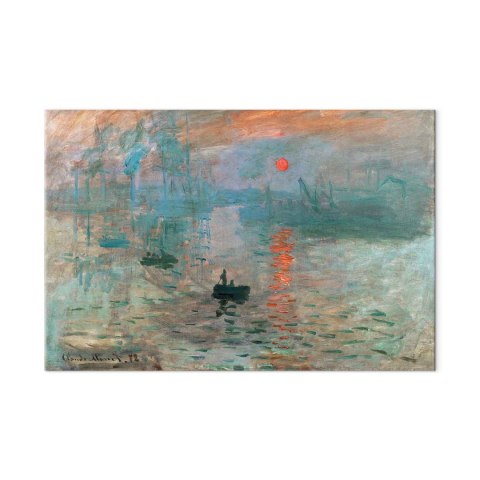 Obraz XXL - Claude Monet - Impresja, wschód słońca 220x147
