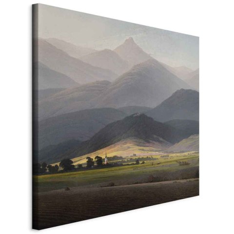 Obraz - Caspar David Friedrich - Wielkie góry 60x60 Standard