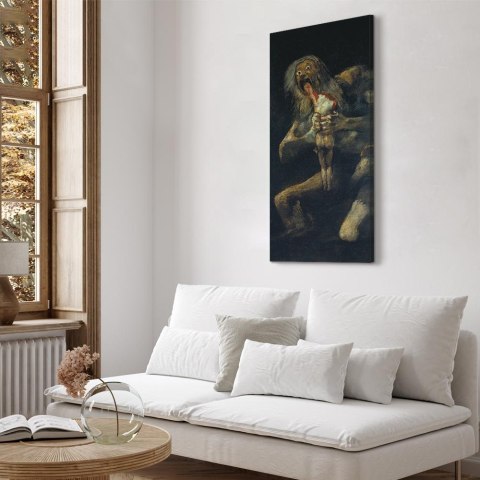 Obraz - Francisco Goya - Saturn pożerający własne dzieci 30x60 Standard