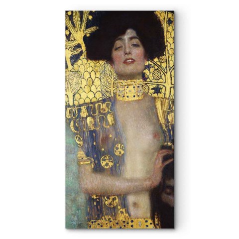 Obraz - Gustav Klimt - Judyta z głową Holofernesa 40x80 Na płótnie włoskim