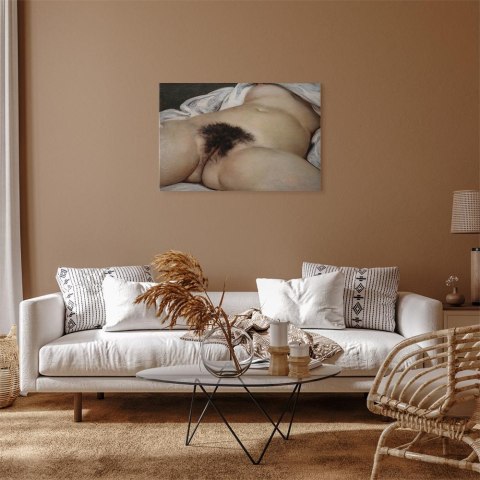 Obraz - Gustave Courbet - Pochodzenie świata 30x20 Premium Print