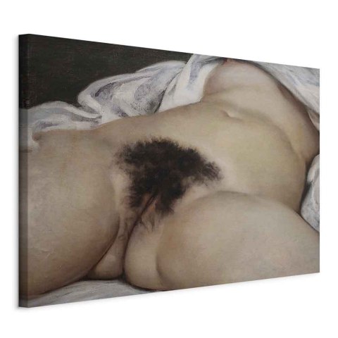 Obraz - Gustave Courbet - Pochodzenie świata 60x40 Standard