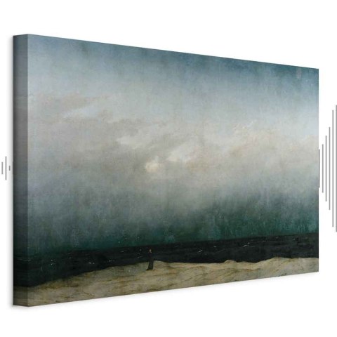 Obraz - Caspar David Friedrich - Mnich nad morzem 30x20 Akustyczny
