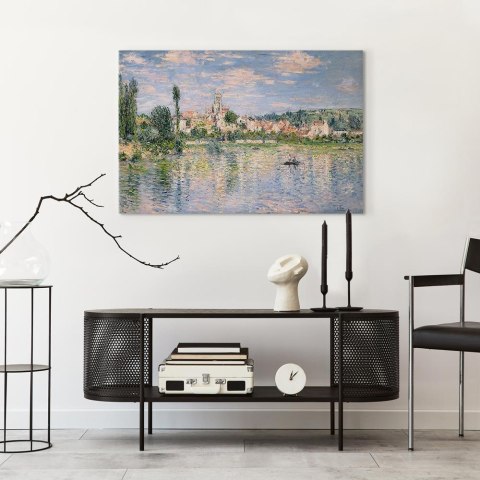 Obraz - Claude Monet - Widok na Vétheuil latem 30x20 Standard