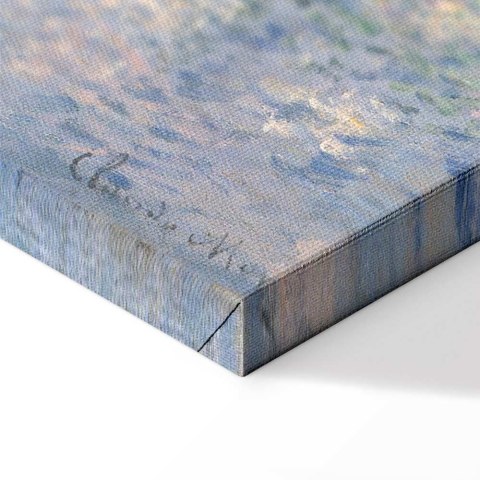 Obraz - Claude Monet - Widok na Vétheuil latem 60x40 Na płótnie włoskim
