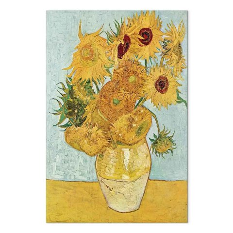 Obraz - Vincent van Gogh - Martwa natura: wazon z dwunastoma słonecznikami 60x90 Standard
