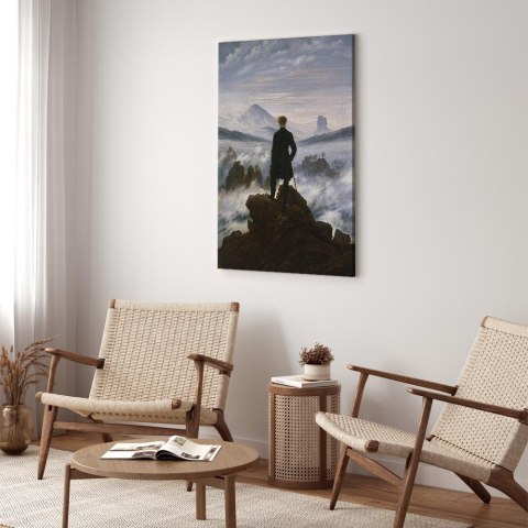 Obraz - Caspar David Friedrich - Wędrowiec nad morzem mgły 20x30 Standard