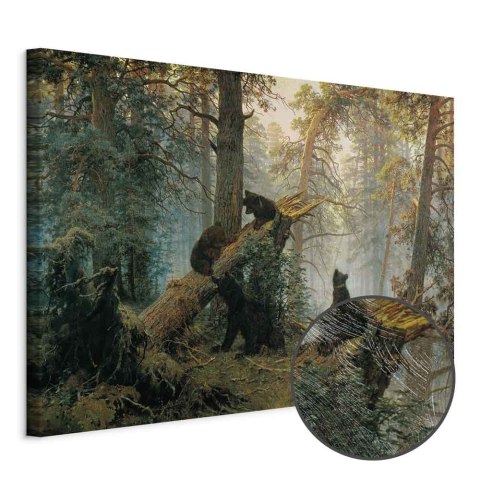 Obraz - Iwan Szyszkin - Poranek w sosnowym lesie 30x20 Premium Print