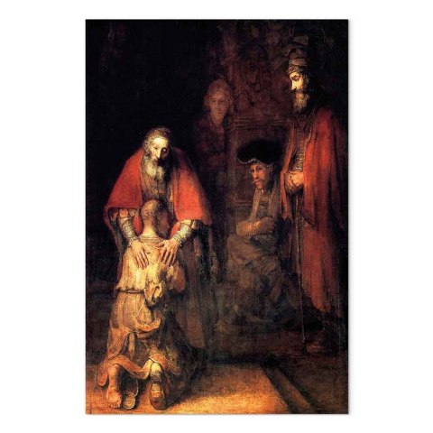 Obraz - Rembrandt - Powrót syna marnotrawnego 40x60 Standard