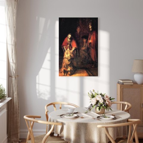 Obraz - Rembrandt - Powrót syna marnotrawnego 60x90 Standard