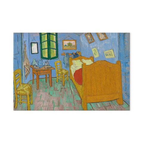 Obraz - Vincent van Gogh - Sypialnia w Arles 90x60 Standard
